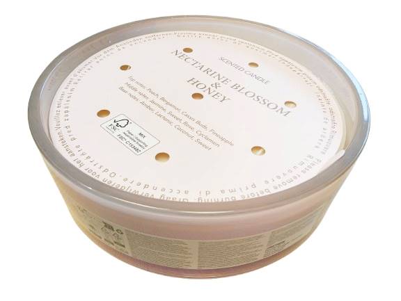 Swieca zapachowa w szkle mix 1110 g 3208968 / Scented candle in glass mix 1110 g