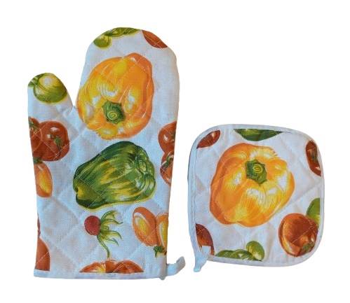 Zestaw kuchenny rekawica + lapka / Kitchen set glove + paw