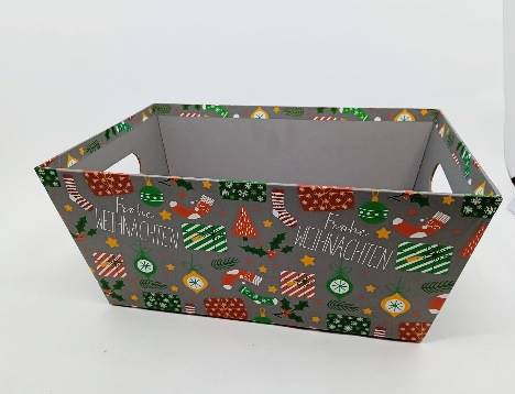 Kosz upominkowy kartonowy TT12879 / Cardboard gift basket