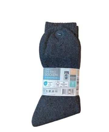 Skarpetki meskie szare 39-42 (3szt -kpl.) / Men's socks gray 39-42