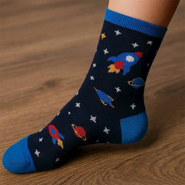 Skarpetki 32-36 ciemno niebieskie / Socks dark blue