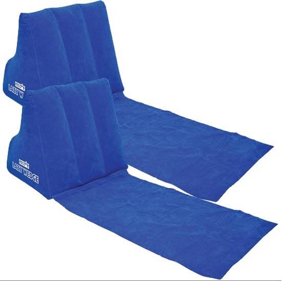 Lezak dmuchany Lazy Wedge (kpl-2szt.) / Lazy Wedge inflatable Lounger (set of 2 pcs.)