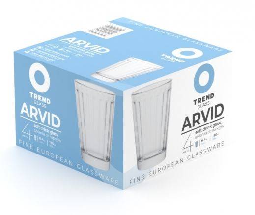 Szklanka Arvid 190 ml (kpl-4szt.)  T-Glass / Arvid glass (set-4pcs.)