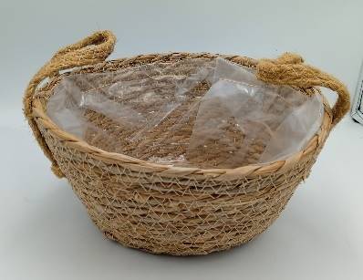 Oslonka na doniczke wiklinowa 862464169 / Wicker flowerpot cover