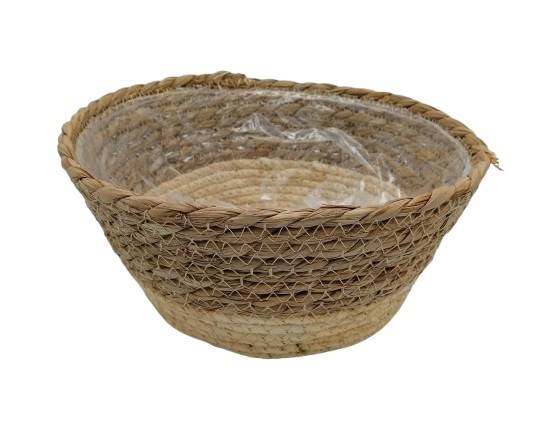 Oslonka na doniczke wiklinowa 862451042 / Wicker flowerpot cover