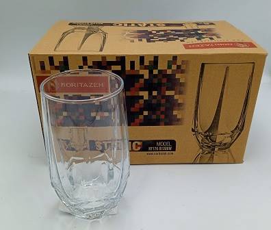 Szklanka 300 ml (kpl-6szt.) TT11187 / Glass 300 ml (set-6pcs)