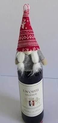 Krasnal prezentowy na butelke TT12275 / Bottle gift gnome