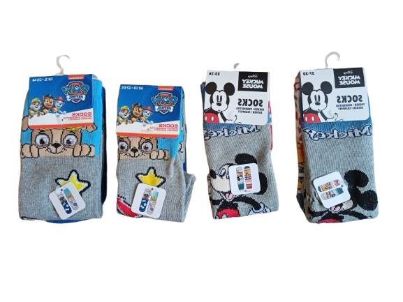 Skarpetki 2szt. dzieciece mix kolor/rozmiar 2561701 / Children's socks 2pcs mix color/size