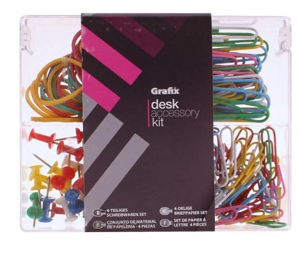 Zestaw spinaczy biurowych 19046 / Set of paper clips