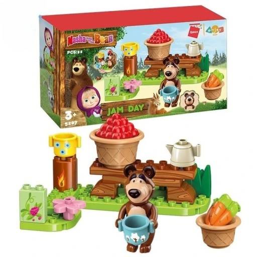 Klocki masha "Jam day" 5207 / Masha Blocks "Jam Day"