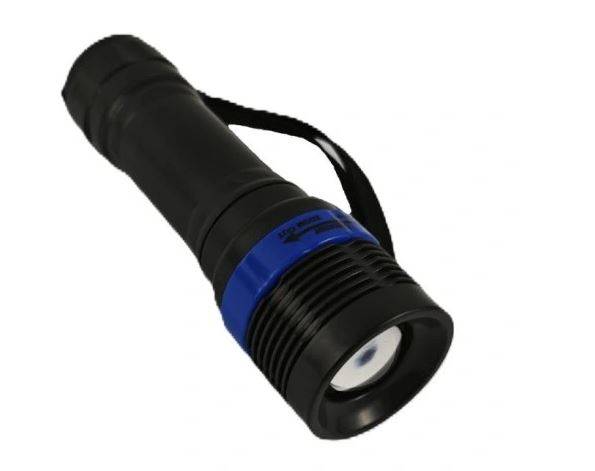 Latarka kieszonkowa czarna MQ-D001 / Pocket flashlight black