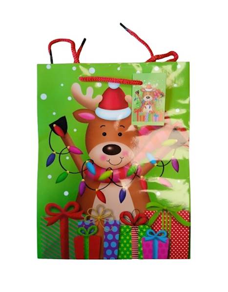 Torebka prezentowa swiateczna TT12174 / Christmas gift bag