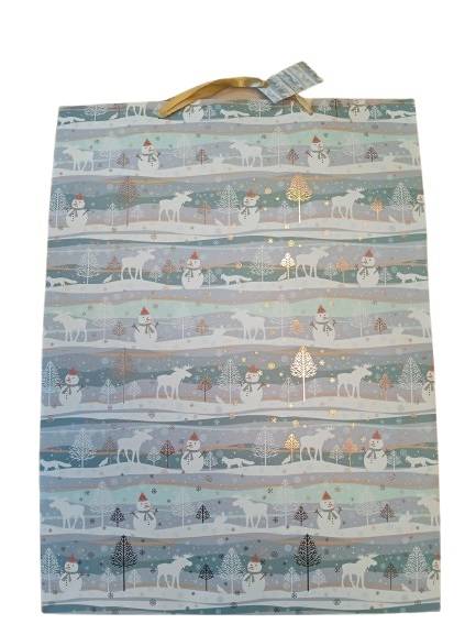 Torebka prezentowa swiateczna TT12087 / Christmas gift bag
