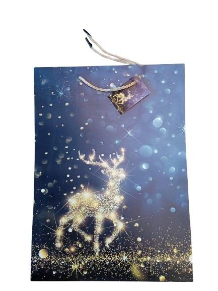 Torebka prezentowa swiateczna TT12121 / Christmas gift bag