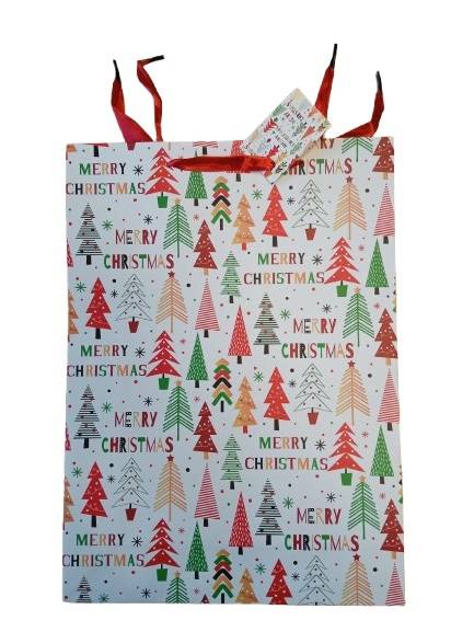Torebka prezentowa swiateczna TT12155 / Christmas gift bag