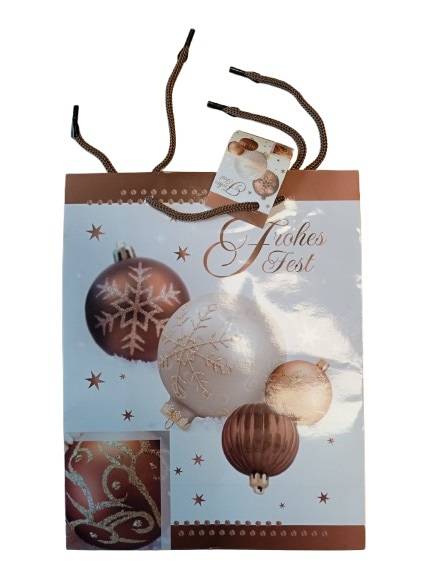 Torebka prezentowa swiateczna TT12190 / Christmas gift bag
