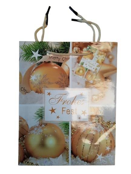 Torebka prezentowa swiateczna TT12184 / Christmas gift bag