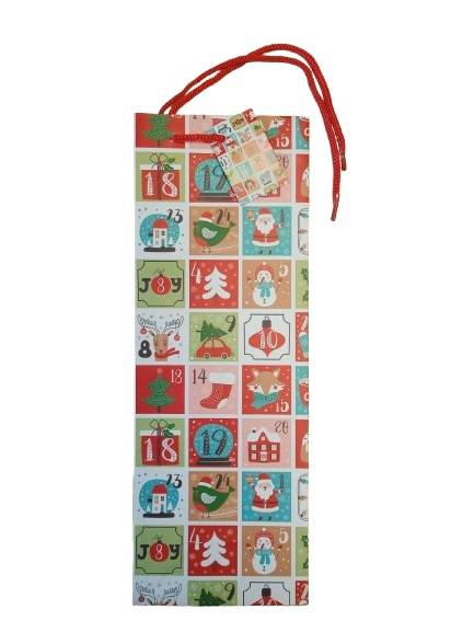 Torebka prezentowa swiateczna TT12043 / Christmas gift bag