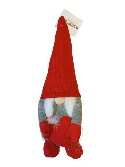 Zimowa dekoracja gnom TT10863 / Winter Gnome Decoration