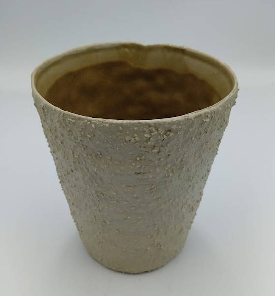 Doniczka szara AAR7077CR / Gray flowerpot