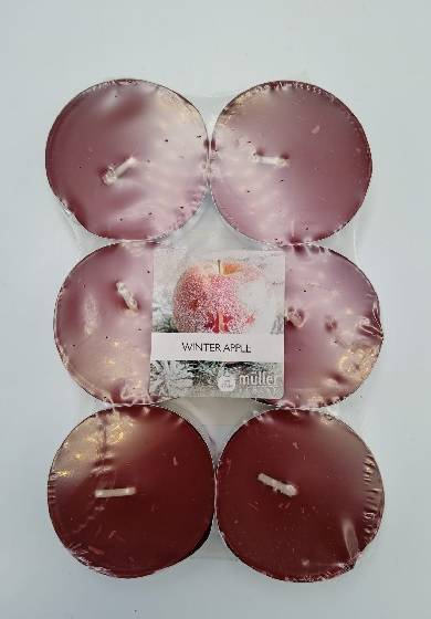 Tealight winter apple 6 szt. / Tealight winter apple 6 pcs.