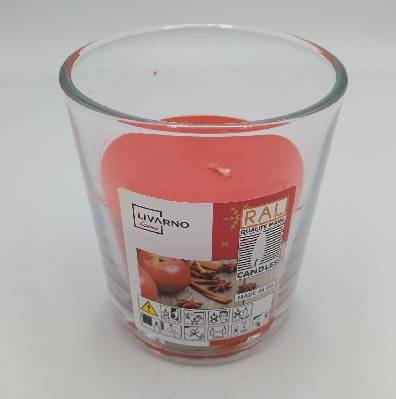 Swieca jablko cynamon / Apple cinnamon candle