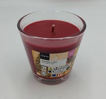 Swieca w szkle / Candle in glass