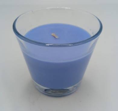 Swieca niebieska 9 / blue candle