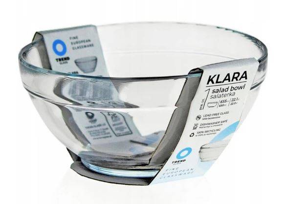 Salaterka Klara 650 ml 143 mm 41360 T-Glass / Salad bowl Klara 650 ml