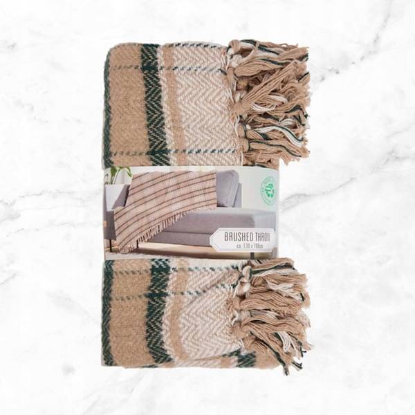 Koc bawelniany 130x160 cm mix 3016744, 3016634 / Cotton blanket 130x160 cm mix