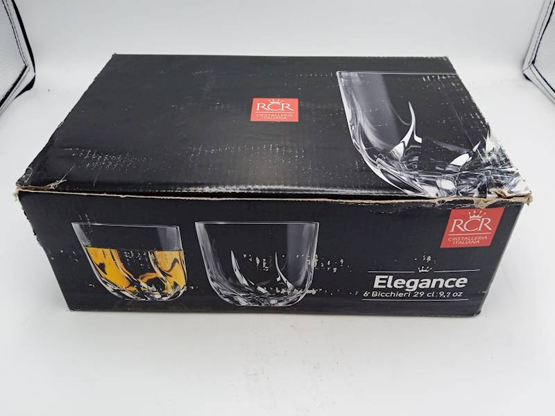 Kpl. szklanek 290 ml "Elegance" 7020006 RCR / Set of glasses 290 ml "Elegance"