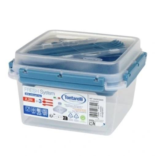 Pojemnik 2,25 L + sztucce mix kolor 3209593 / 2.25 L container + cutlery mix