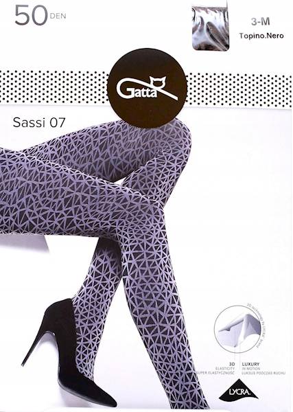 Rajstopy damskie 2-S SASSI 07 "Gatta" / Women's tights