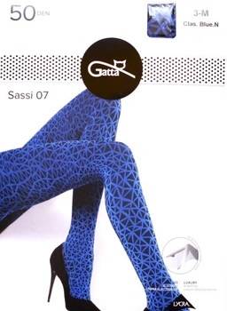 Rajstopy damskie 3-M CLAS.BLUE.N SASSI 07 "Gatta" / Women's tights