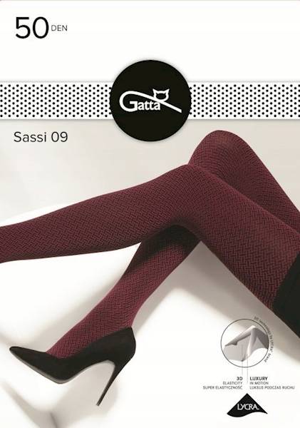 Rajstopy damskie 3-M MIDNIGHT.N SASSI 09 "Gatta" / Women's tights