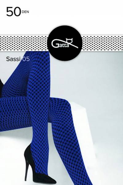 Rajstopy damskie 2-S CLAS.BLUE.N SASSI 05 "Gatta" / Women's tights