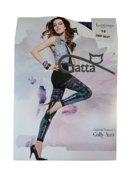 Legginsy 2-S DEEP NAVY COLLY ANN 13 / Women's tights