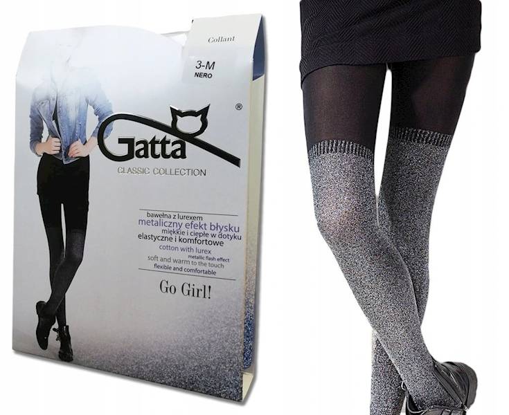 Rajstopy damskie 3-M NERO GO GIRL 999 "Gatta" / Women's tights