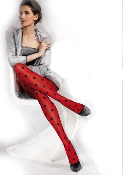 Rajstopy damskie 2-S FERRARI DOTSY 04 "Gatta" / Women's tights