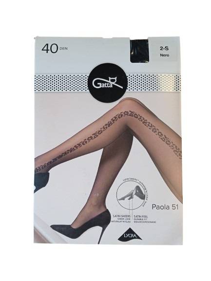Rajstopy damskie 2-S NERO PAOLA 51 "Gatta" / Women's tights