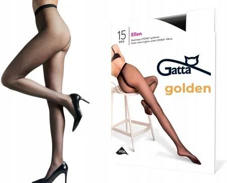 Rajstopy damskie 1-XS GOLDEN ELLEN 15 "Gatta" / Women's tights