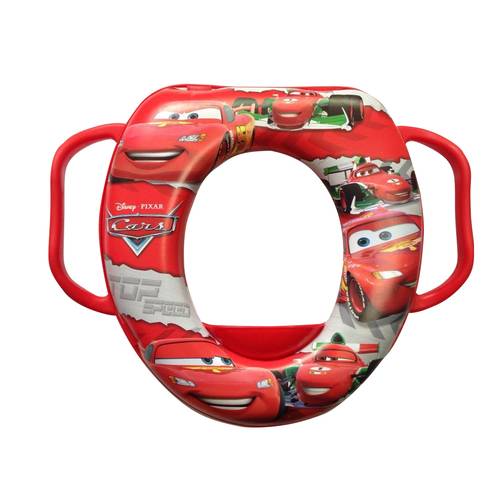 Nakladka sedesowa OLGA czerwona" CARS"/Toilet seat cover OLGA red "CARS" KEEEPER