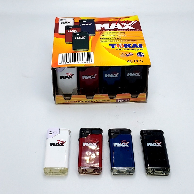 Zapalniczka TOKAI Tiny 40 pcs. / Lighter mix color 40 pcs