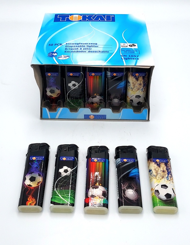 Zapalniczka TOKAI mix kolor 50 pcs. / Lighter mix color 50 pcs