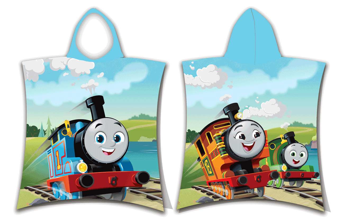 Ponczo dziecieceThomas&Friends 50x115 / Children's poncho 50x115 cm