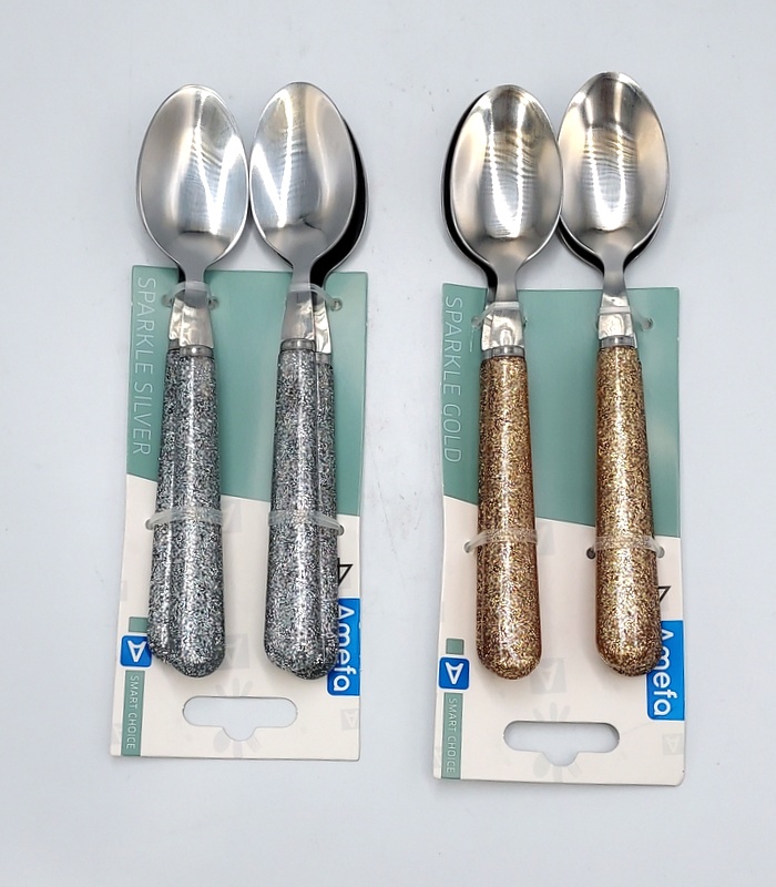 Lyzeczka deserowa 4 szt mix 3215289 / Dessert spoon 4 pcs
