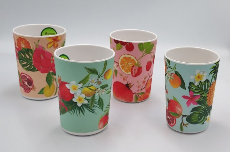 Kubek z melaminy 300 ml mix 3008757 / Melamine mug 300 ml