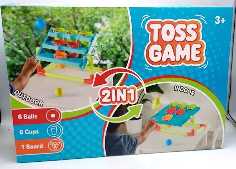 Zestaw gra pileczki + kubki 3212081 / Toss game