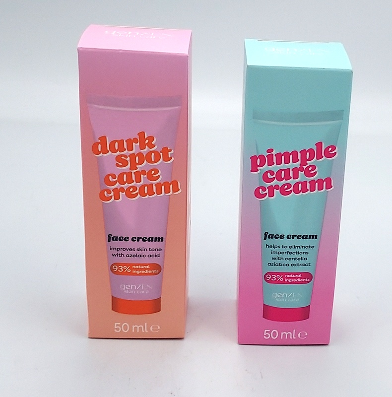 Krem na przebarwienia 50 ml. / krem do pielęgnacji pryszczy 50 ml mix 3213759 / Dark spot care cream 50 ml / Pimple care cream 50 ml