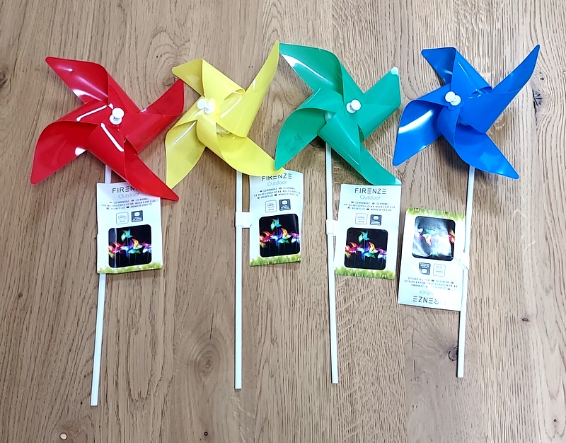 Wiatrak florencki led mix kolor 82182 / Florentine windmill LED mix color